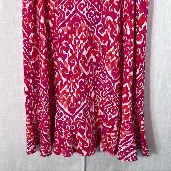 Tommy Hilfiger Ruffle Hem Mini Shift Dress Size 10 - Picture 6 of 16